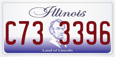 IL license plate C733396