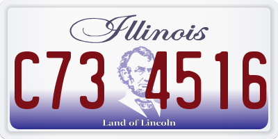 IL license plate C734516