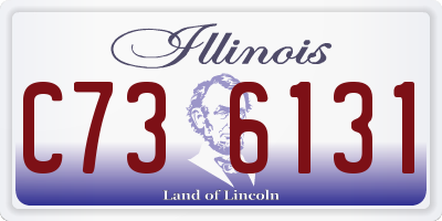 IL license plate C736131