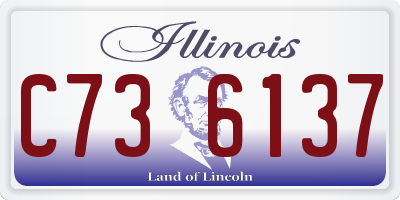 IL license plate C736137