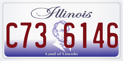 IL license plate C736146