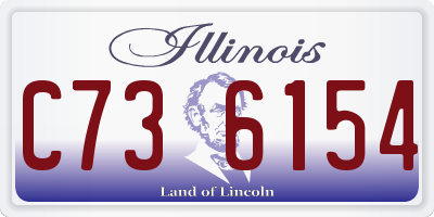 IL license plate C736154