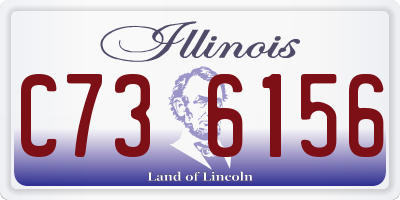 IL license plate C736156