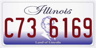 IL license plate C736169