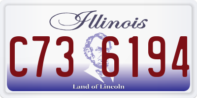 IL license plate C736194