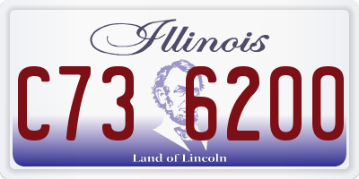 IL license plate C736200