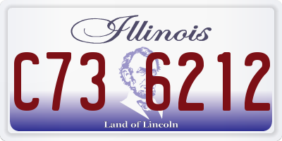 IL license plate C736212