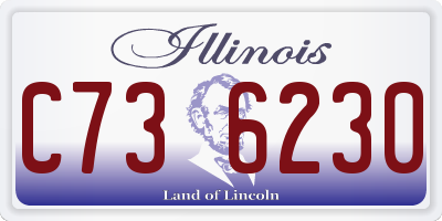 IL license plate C736230