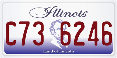 IL license plate C736246