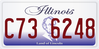 IL license plate C736248