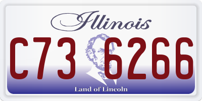 IL license plate C736266