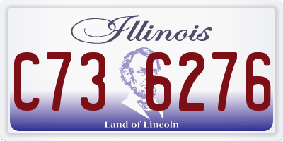 IL license plate C736276