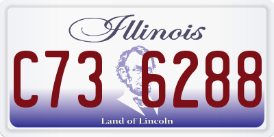 IL license plate C736288