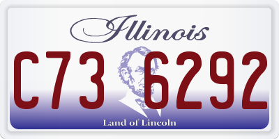 IL license plate C736292