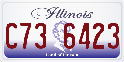 IL license plate C736423