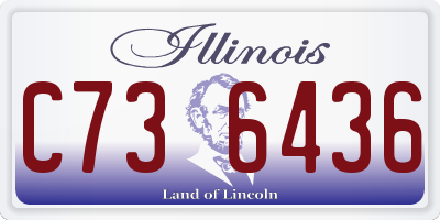 IL license plate C736436