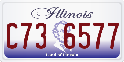 IL license plate C736577