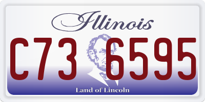 IL license plate C736595