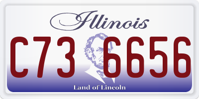 IL license plate C736656