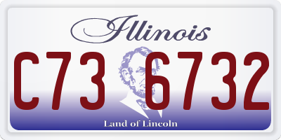 IL license plate C736732
