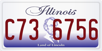 IL license plate C736756