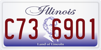 IL license plate C736901