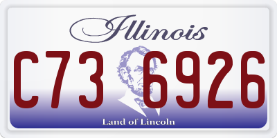 IL license plate C736926