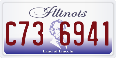 IL license plate C736941