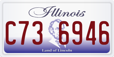 IL license plate C736946