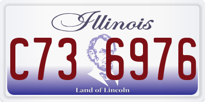 IL license plate C736976