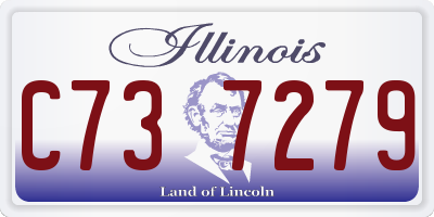 IL license plate C737279