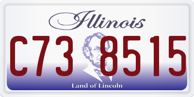 IL license plate C738515