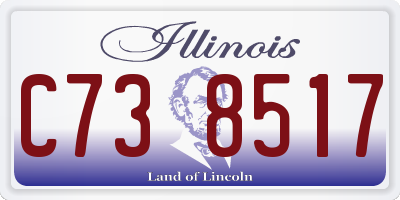 IL license plate C738517