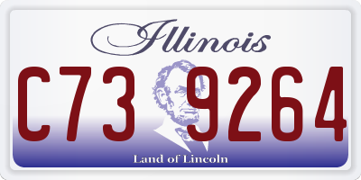 IL license plate C739264