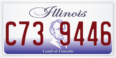 IL license plate C739446