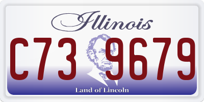 IL license plate C739679