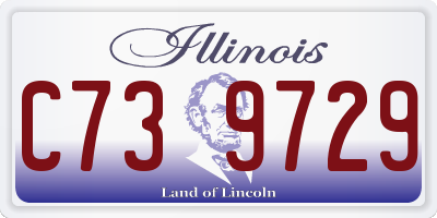 IL license plate C739729