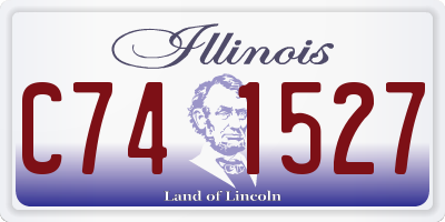 IL license plate C741527