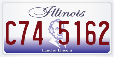 IL license plate C745162