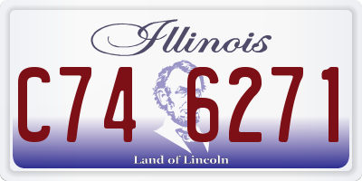 IL license plate C746271
