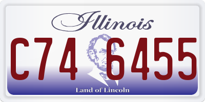 IL license plate C746455