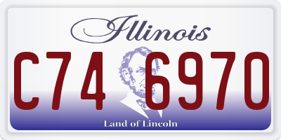 IL license plate C746970
