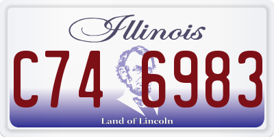 IL license plate C746983