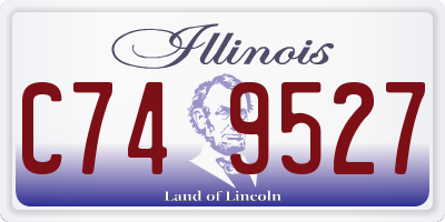 IL license plate C749527