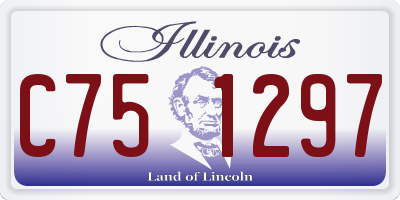 IL license plate C751297
