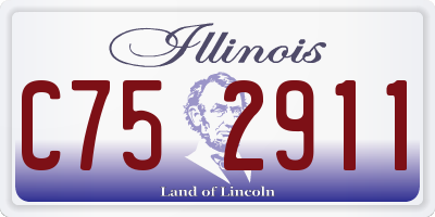 IL license plate C752911