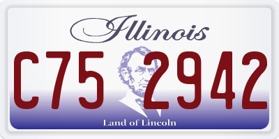 IL license plate C752942
