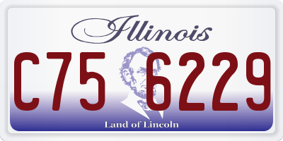 IL license plate C756229