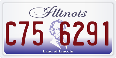 IL license plate C756291