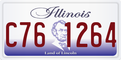 IL license plate C761264